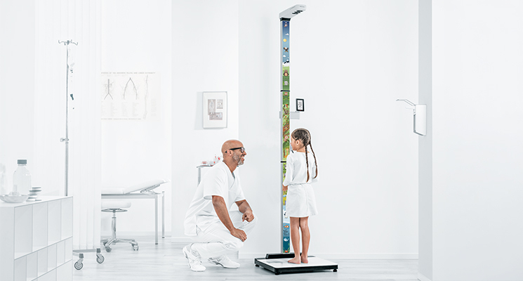 seca Scale-up Sonic - Integrationsfähige Ultraschall-Messstation mit ID-Display #1