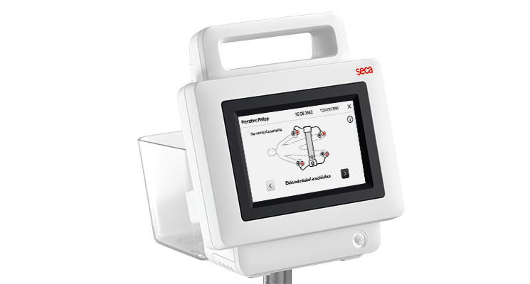 seca mBCA Go - Medizinischer Body Composition Analyzer zur Ermittlung der Körperzusammensetzung im Liegen #1