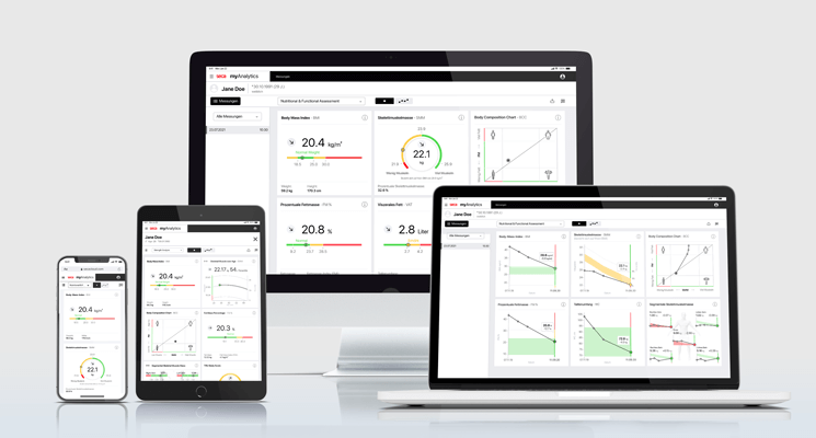 seca mBCA Go - Medizinischer Body Composition Analyzer zur Ermittlung der Körperzusammensetzung im Liegen #3